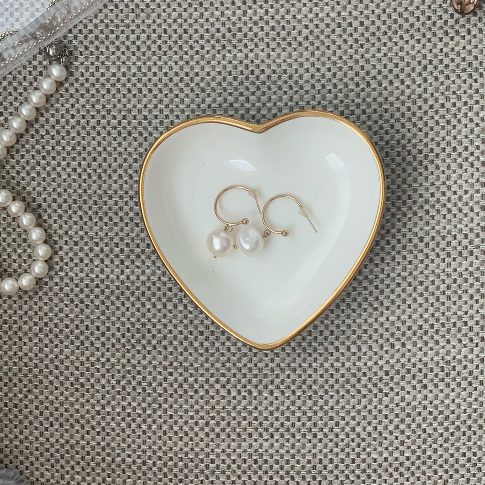 baroque pearls earrings